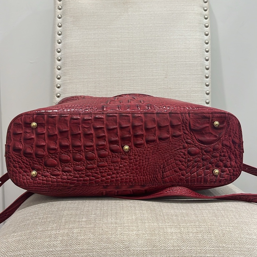 Brahmin Hunter Ruby Stanton Satchel And Wallet Set - image 4